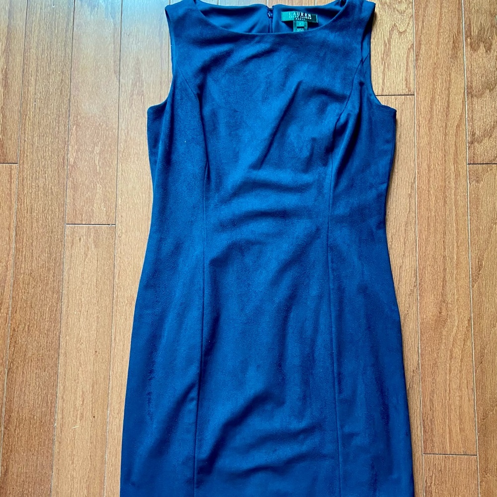 NWOT - LAUREN Ralph Lauren navy dress